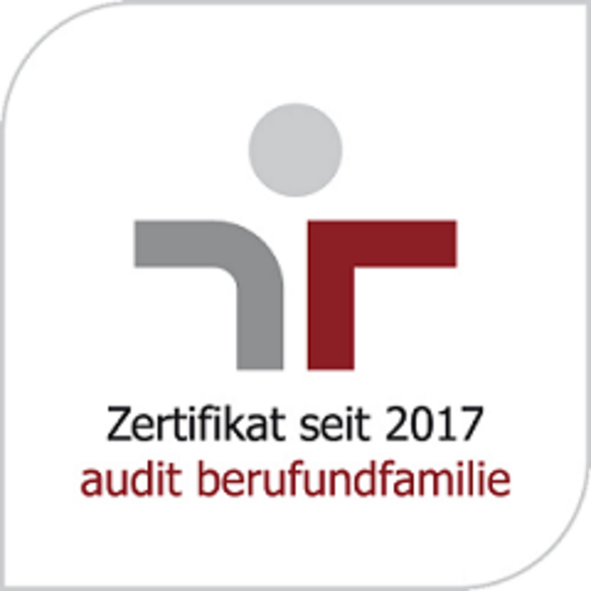 Zertifikat Berufundfamilie 2017