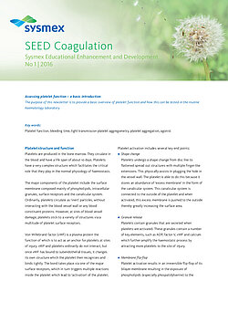 Assessing platelet function-a basic introduction