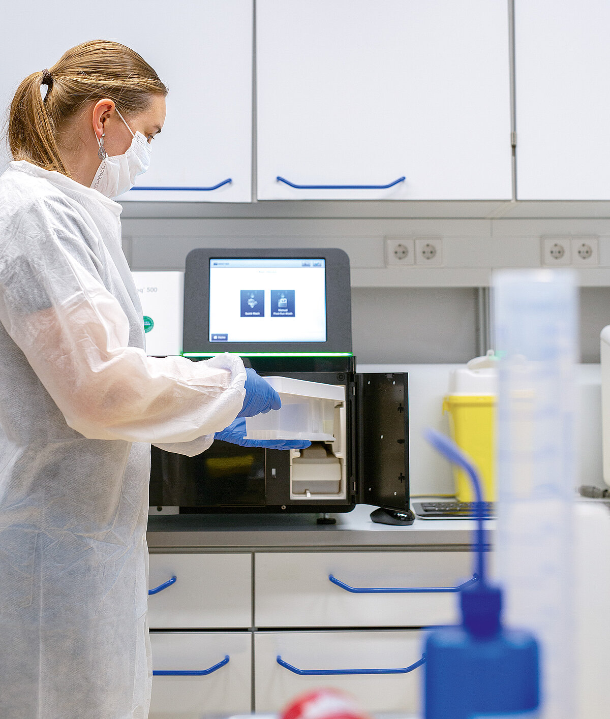 Library preparation and the start of sequencing Library preparation and the start of sequencing