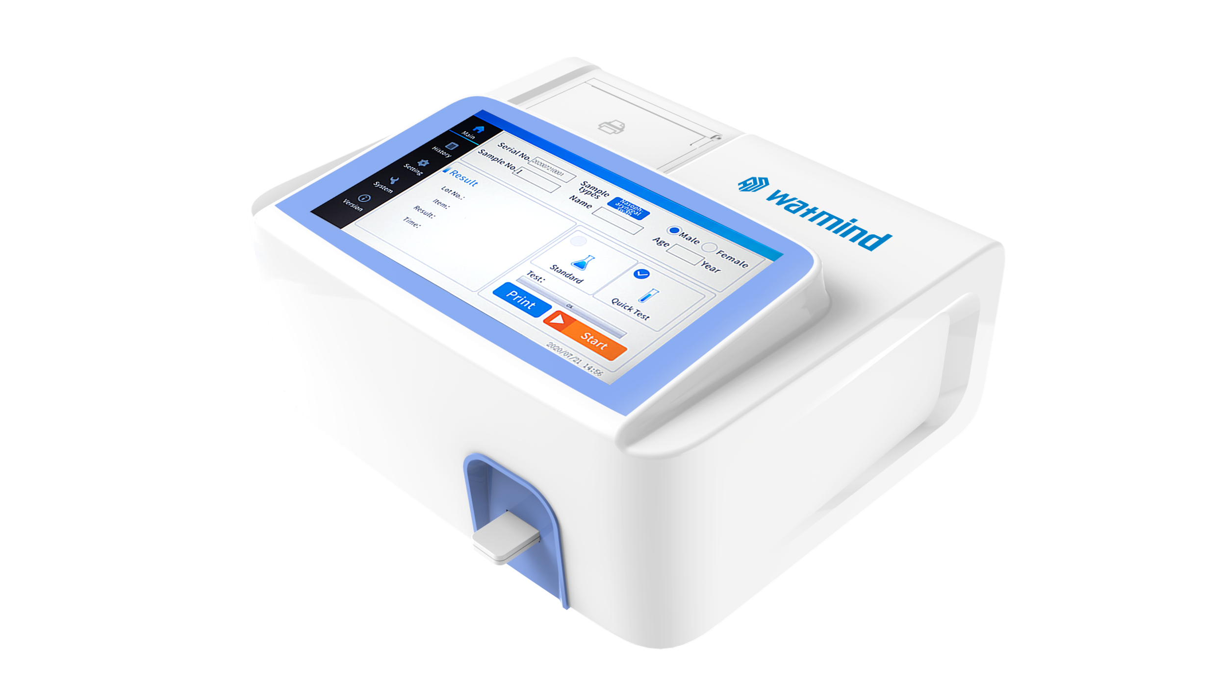 Watmind SARS-CoV-2 antigen immunofluorescence system