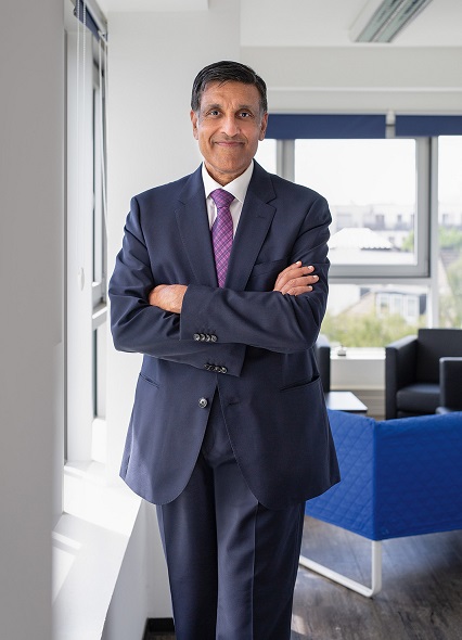 CEO of Sysmex Inostics, Dr Bhuwnesh Agrawal, in their offices in Hamburg, Germany.